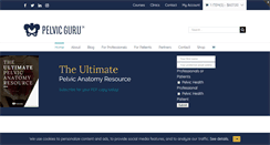 Desktop Screenshot of pelvicguru.com